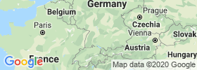 Baden Württemberg map